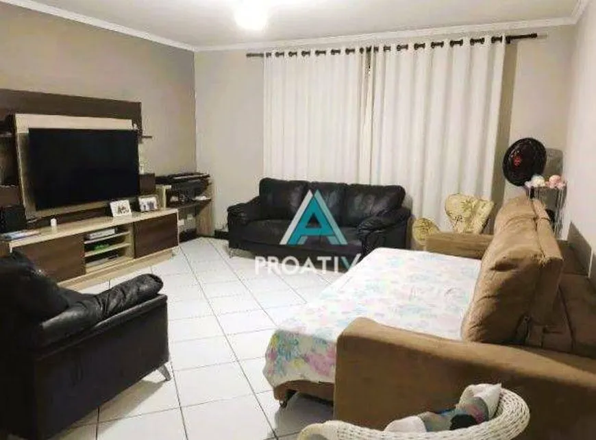 Foto 1 de Sobrado com 3 Quartos à venda, 241m² em Vila Francisco Matarazzo, Santo André