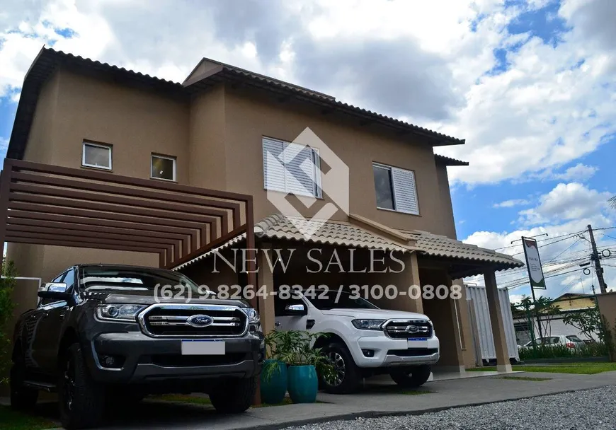 Foto 1 de Casa de Condomínio com 3 Quartos à venda, 116m² em Sítios Santa Luzia, Aparecida de Goiânia