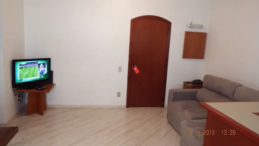 Foto 1 de Flat com 1 Quarto para alugar, 46m² em Moema, São Paulo