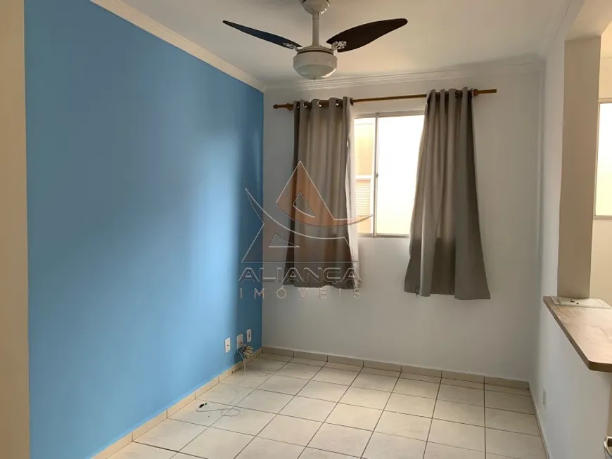 Foto 1 de Apartamento com 2 Quartos à venda, 48m² em Parque dos Lagos, Ribeirão Preto