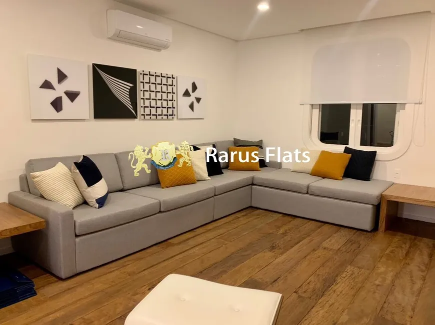 Foto 1 de Flat com 1 Quarto para alugar, 90m² em Jardim Paulista, São Paulo