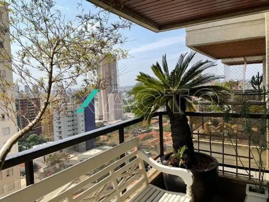 Foto 1 de Apartamento com 4 Quartos à venda, 140m² em Cambuí, Campinas