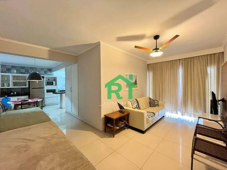 Foto 1 de Apartamento com 1 Quarto à venda, 65m² em Pitangueiras, Guarujá