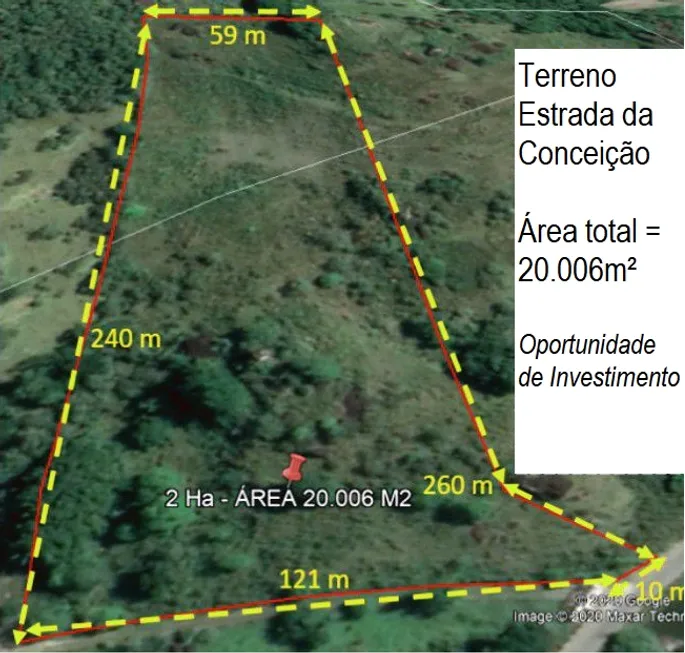 Foto 1 de Fazenda/Sítio à venda, 20006m² em Conceicao Rio do Ouro, Magé