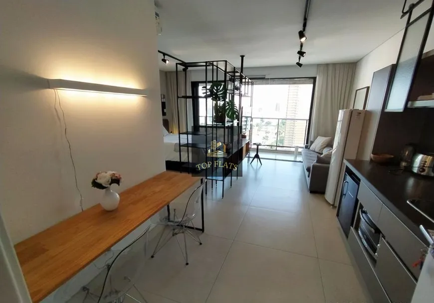 Foto 1 de Flat com 1 Quarto para alugar, 40m² em Itaim Bibi, São Paulo