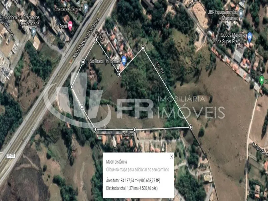 Foto 1 de Lote/Terreno à venda, 84000m² em Vila Artura, Sorocaba