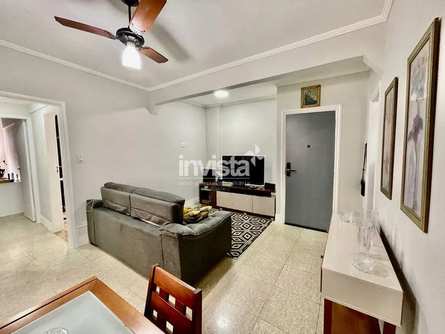 Foto 1 de Apartamento com 2 Quartos à venda, 75m² em Ponta da Praia, Santos