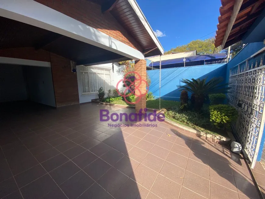 Foto 1 de Casa com 4 Quartos para alugar, 253m² em Anhangabau, Jundiaí