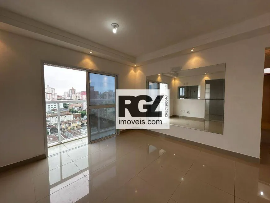 Foto 1 de Apartamento com 2 Quartos à venda, 55m² em Aparecida, Santos