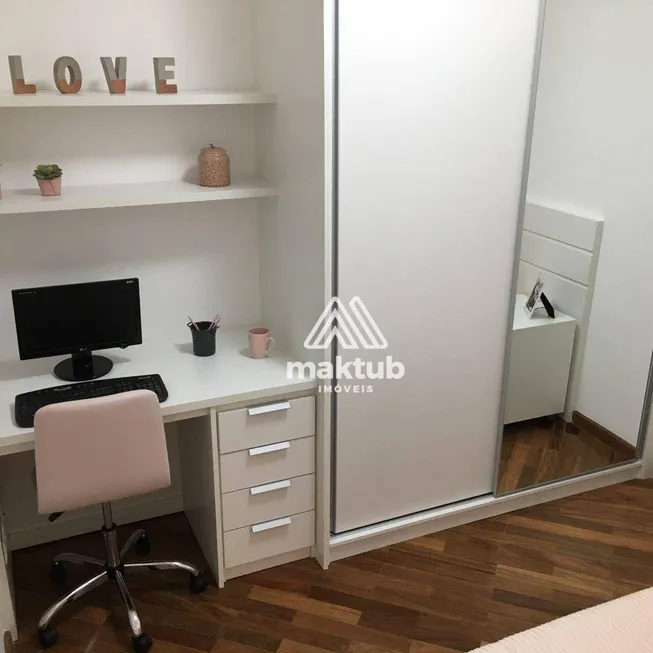 Foto 1 de Apartamento com 3 Quartos à venda, 86m² em Vila Alzira, Santo André