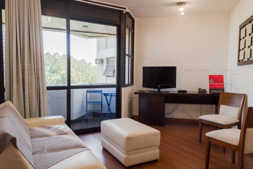 Foto 1 de Flat com 1 Quarto à venda, 34m² em Morumbi, São Paulo