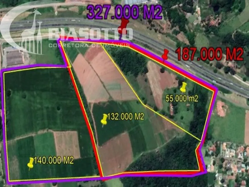 Foto 1 de Lote/Terreno à venda, 327000m² em Real Parque Dom Pedro I, Itatiba