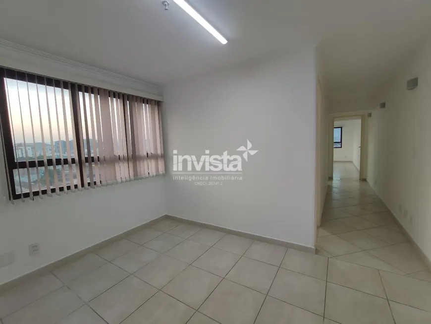 Foto 1 de Sala Comercial à venda, 58m² em Macuco, Santos