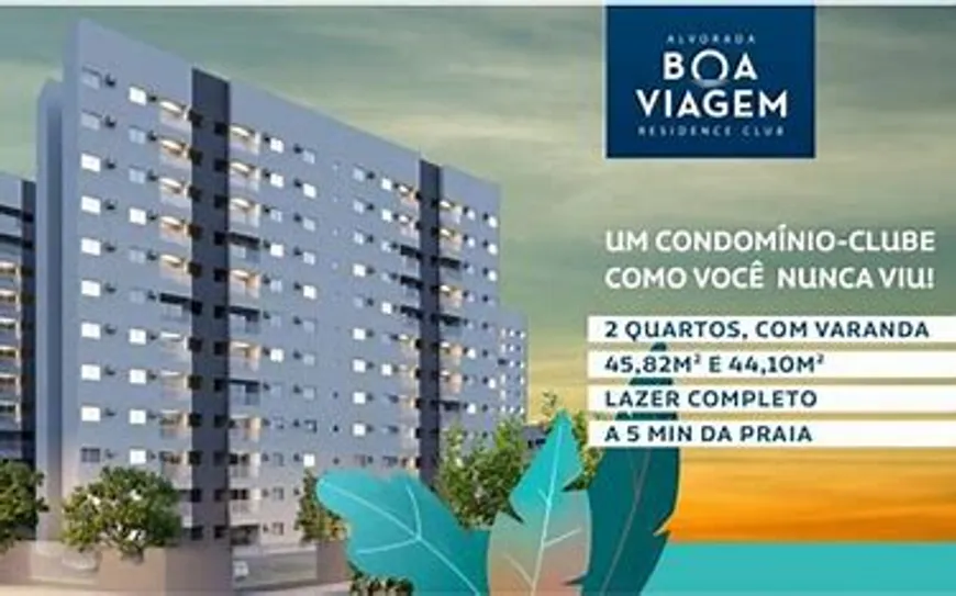 Foto 1 de Apartamento com 2 Quartos à venda, 44m² em Boa Viagem, Recife