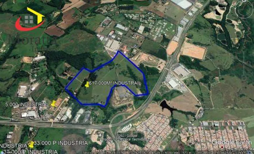 Foto 1 de Lote/Terreno à venda, 617000m² em Distrito Industrial, Salto