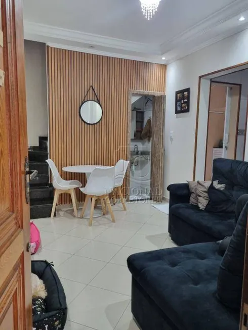 Foto 1 de Sobrado com 2 Quartos à venda, 64m² em Vila Pires, Santo André