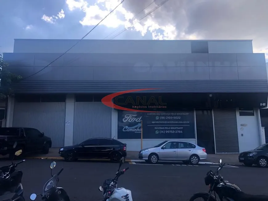 Foto 1 de Galpão/Depósito/Armazém para alugar, 792m² em Vila Cardia, Bauru