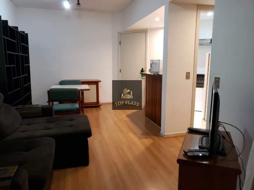 Foto 1 de Flat com 1 Quarto para alugar, 40m² em Vila Nova Conceição, São Paulo