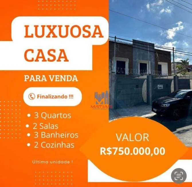 Foto 1 de Sobrado com 3 Quartos à venda, 139m² em Cidade Patriarca, São Paulo