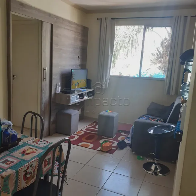 Foto 1 de Apartamento com 2 Quartos à venda, 46m² em Loteamento Clube V, São José do Rio Preto