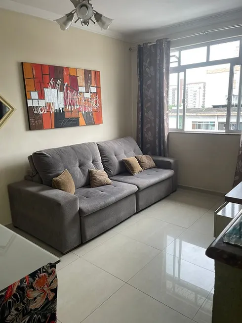 Foto 1 de Apartamento com 2 Quartos à venda, 108m² em Encruzilhada, Santos