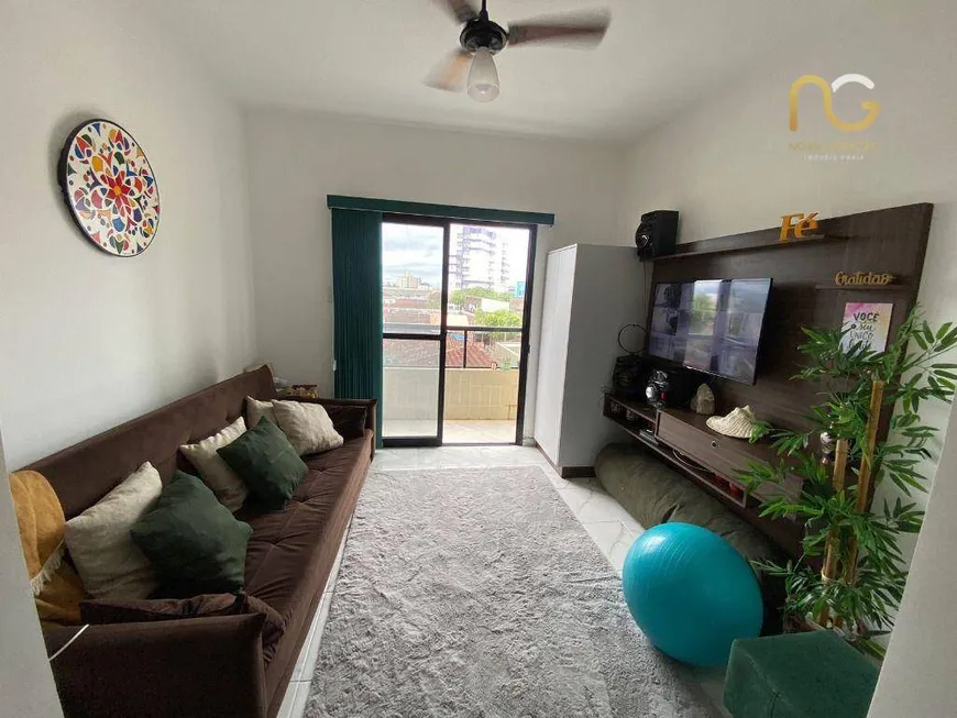 Foto 1 de Apartamento com 1 Quarto à venda, 57m² em Nova Mirim, Praia Grande