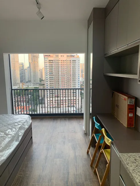 Foto 1 de Apartamento com 1 Quarto para alugar, 22m² em Brooklin, São Paulo