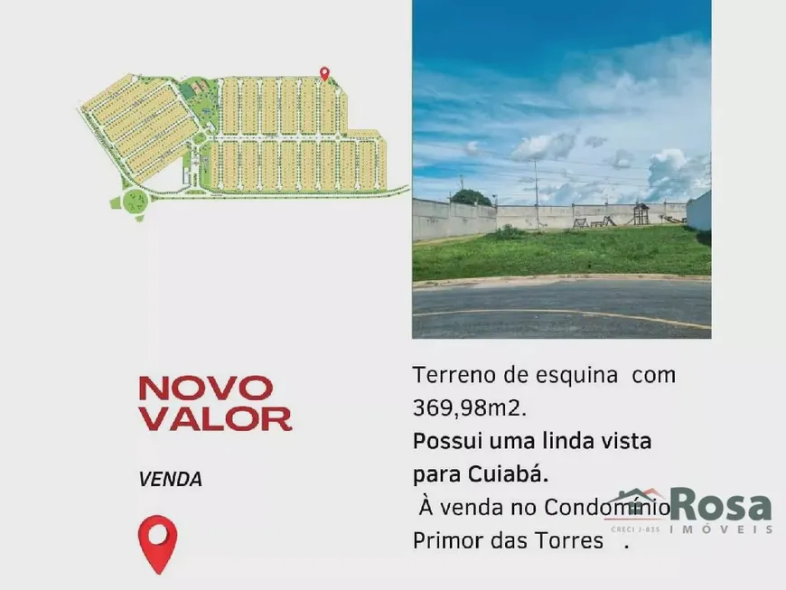 Foto 1 de Lote/Terreno à venda, 368m² em Nova Esperança, Cuiabá