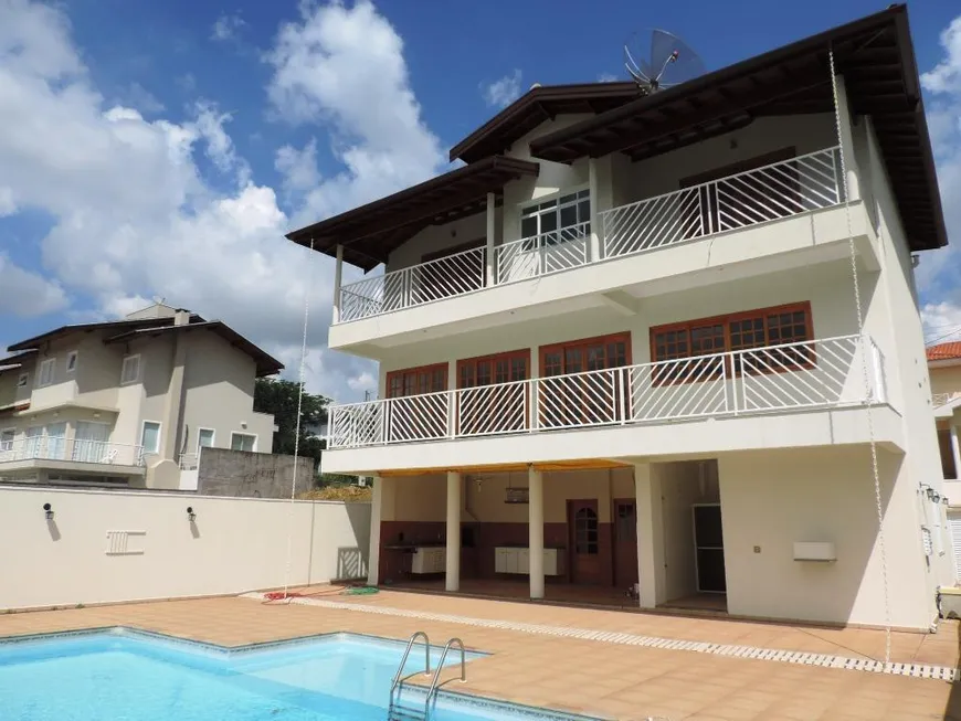 Foto 1 de Casa de Condomínio com 3 Quartos para alugar, 450m² em Parque das Videiras, Louveira