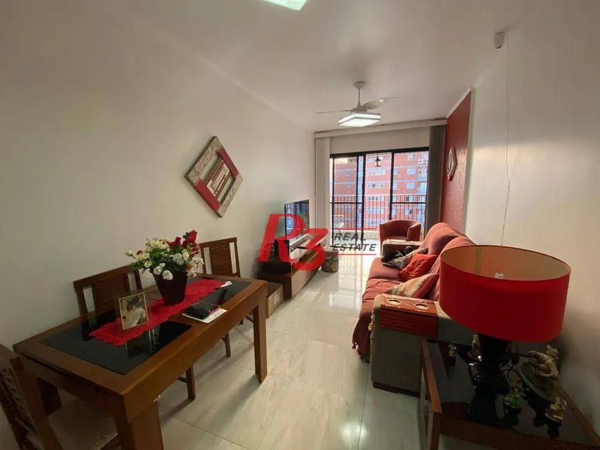 Foto 1 de Apartamento com 2 Quartos à venda, 92m² em Marapé, Santos
