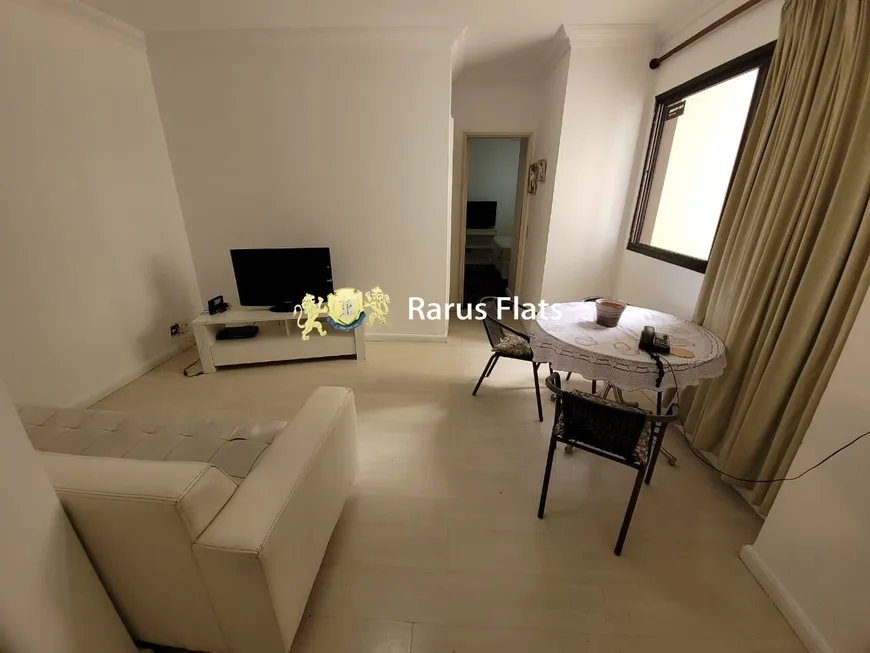 Foto 1 de Flat com 2 Quartos para alugar, 52m² em Moema, São Paulo