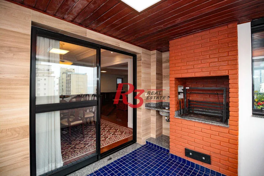 Foto 1 de Apartamento com 4 Quartos à venda, 266m² em Boqueirão, Santos