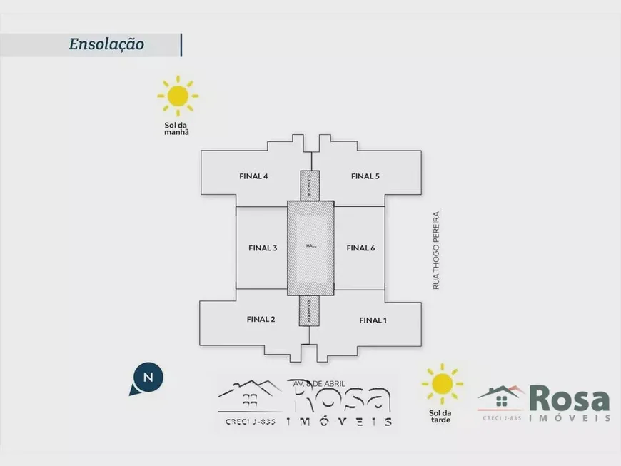 Foto 1 de Apartamento com 2 Quartos à venda, 57m² em Goiabeiras, Cuiabá