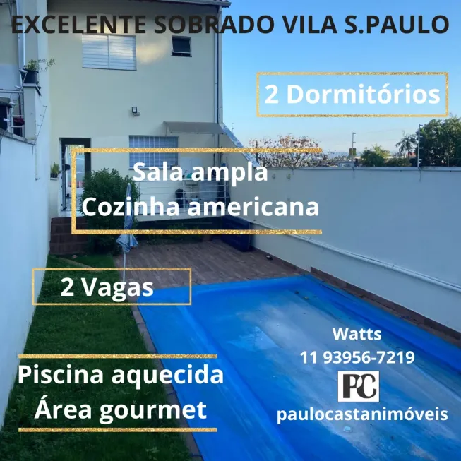 Foto 1 de Casa com 2 Quartos à venda, 79m² em Vila São Paulo, Mogi das Cruzes