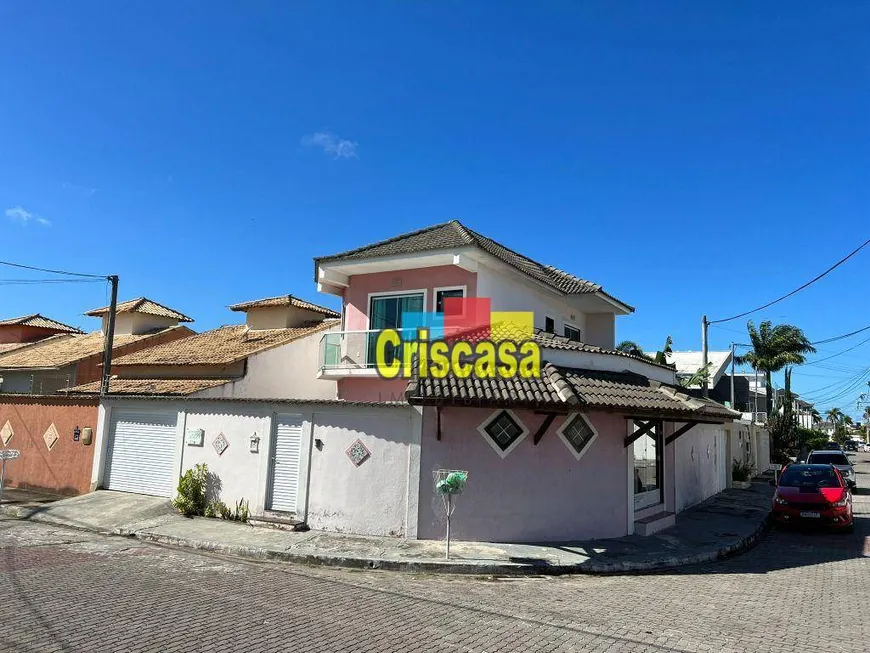 Foto 1 de Casa com 3 Quartos à venda, 120m² em Novo Portinho, Cabo Frio