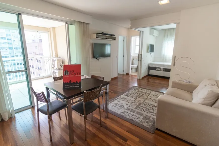 Foto 1 de Flat com 2 Quartos para alugar, 52m² em Bela Vista, São Paulo