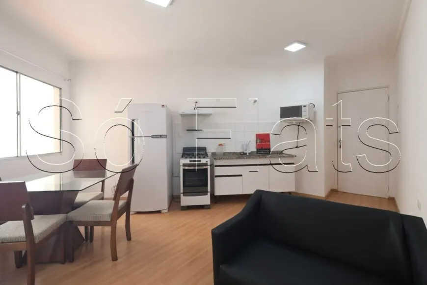 Foto 1 de Apartamento com 1 Quarto para alugar, 40m² em Pinheiros, São Paulo