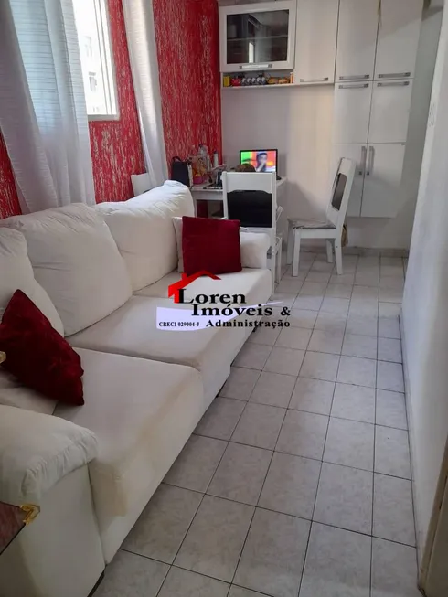 Foto 1 de Apartamento com 1 Quarto à venda, 40m² em Centro, São Vicente