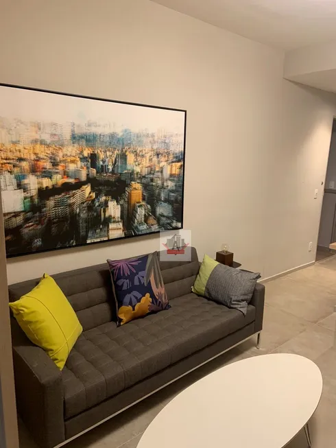 Foto 1 de Flat com 1 Quarto para alugar, 38m² em Jardins, São Paulo