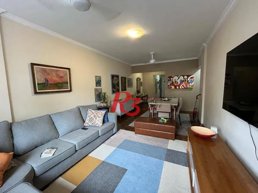 Foto 1 de Apartamento com 3 Quartos à venda, 162m² em Gonzaga, Santos