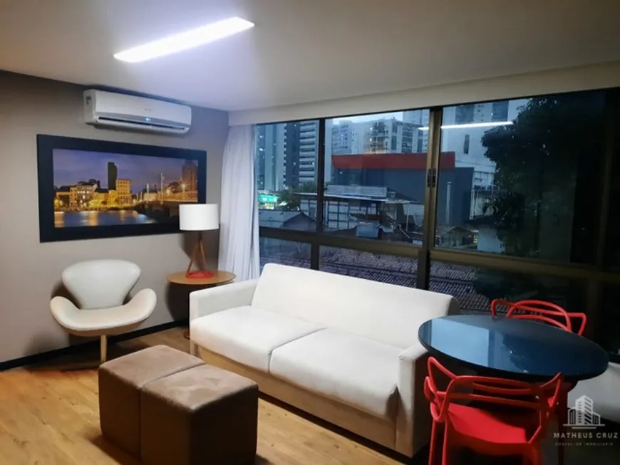 Foto 1 de Apartamento com 1 Quarto à venda, 40m² em Boa Viagem, Recife