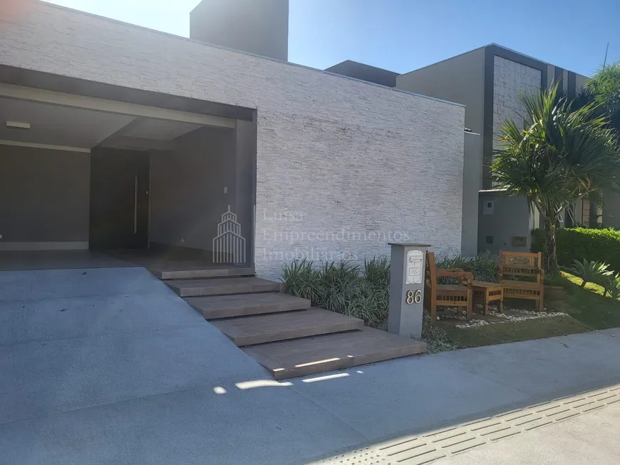 Foto 1 de Casa de Condomínio com 3 Quartos à venda, 254m² em Parque Residencial Maria Aparecida Pedrossian, Campo Grande