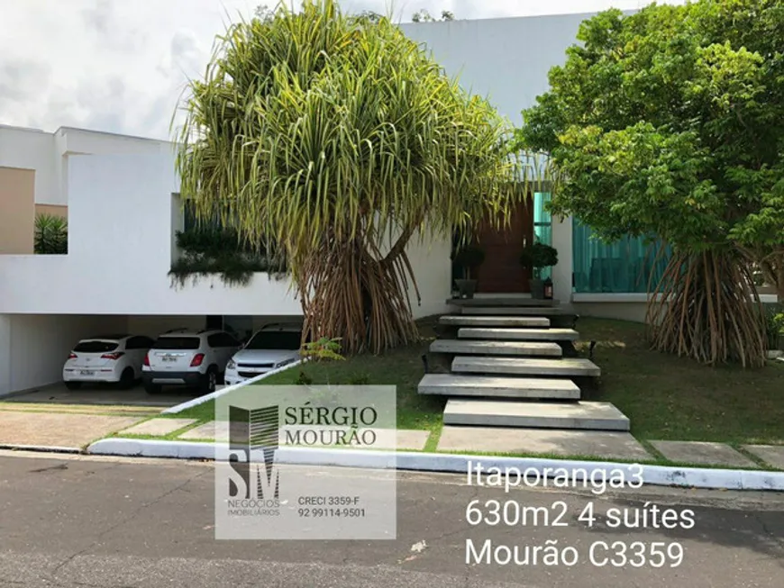 Foto 1 de Casa com 5 Quartos à venda, 630m² em Chapada, Manaus