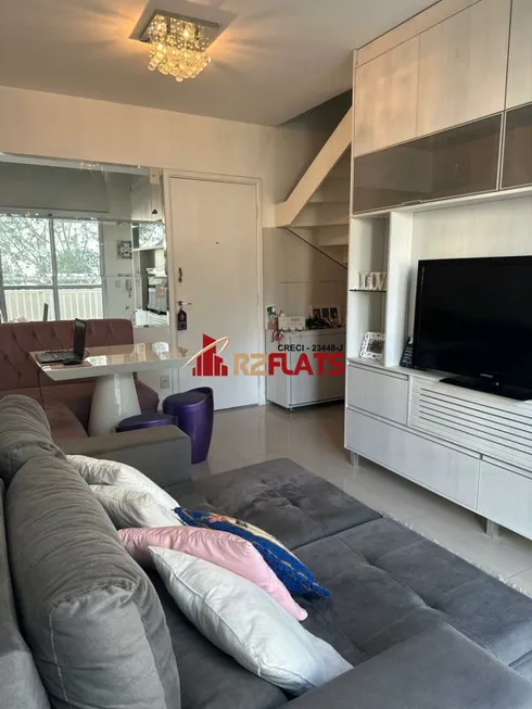 Foto 1 de Flat com 1 Quarto à venda, 49m² em Vila Andrade, São Paulo