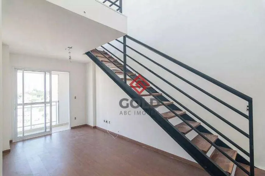 Foto 1 de Cobertura com 2 Quartos para alugar, 80m² em Vila Pires, Santo André
