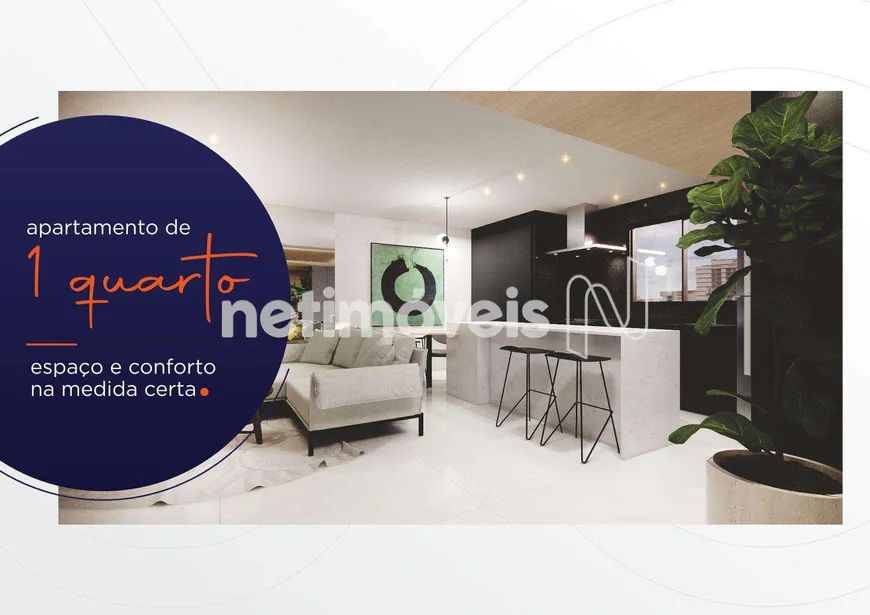 Foto 1 de Apartamento com 1 Quarto à venda, 56m² em Santo Antônio, Belo Horizonte