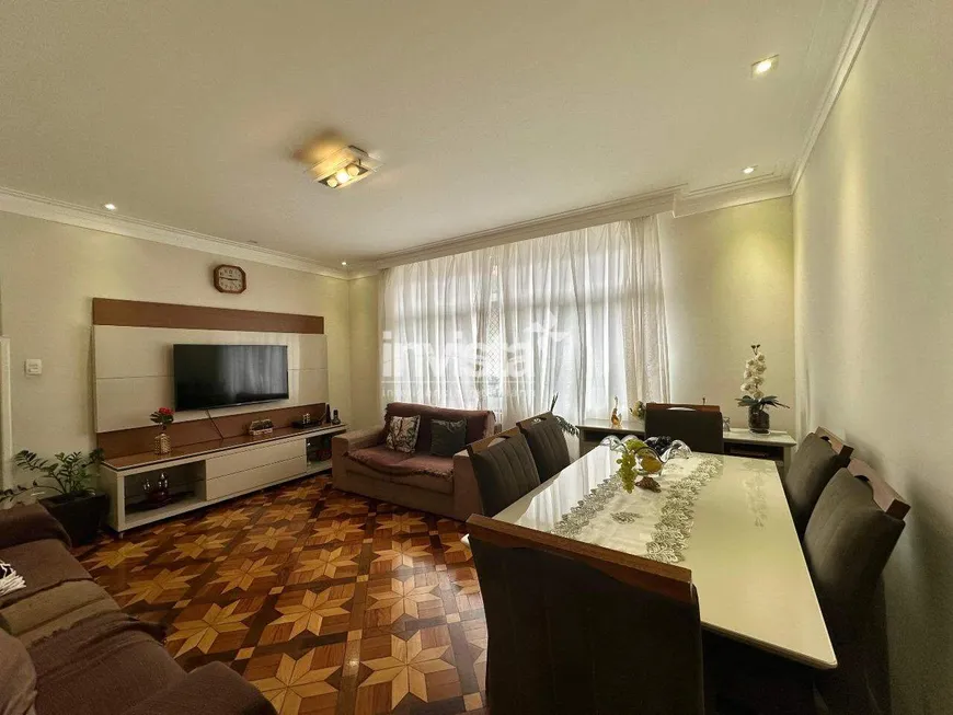 Foto 1 de Apartamento com 3 Quartos à venda, 117m² em Embaré, Santos