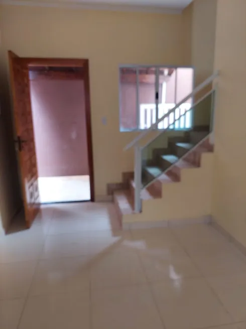 Foto 1 de Casa de Condomínio com 2 Quartos à venda, 52m² em Sítio do Campo, Praia Grande