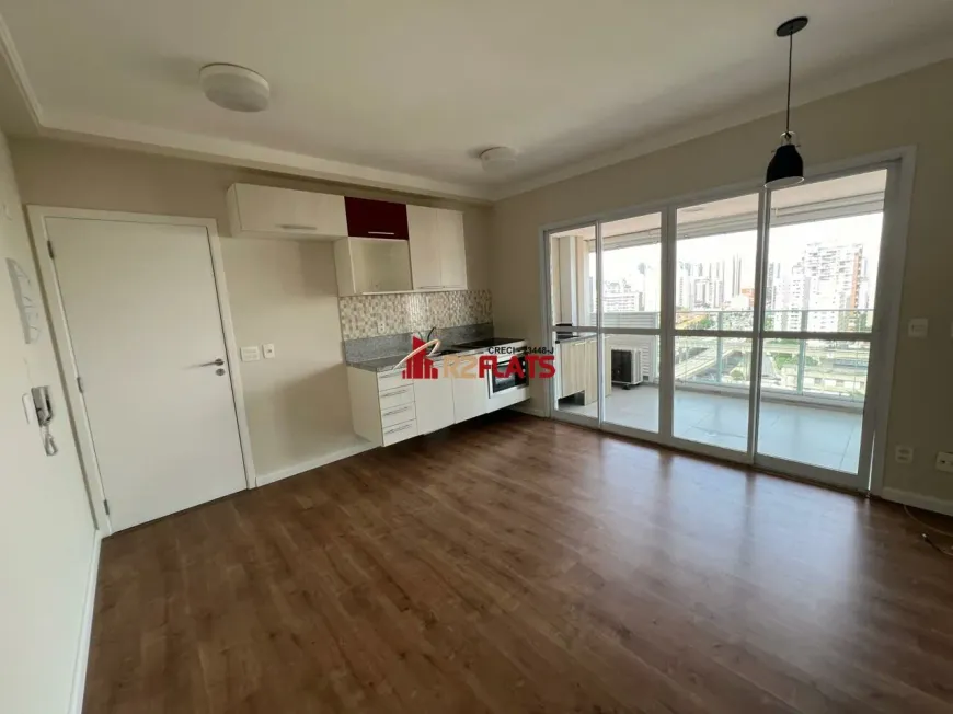 Foto 1 de Apartamento com 1 Quarto para alugar, 41m² em Brooklin, São Paulo