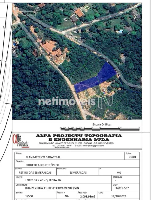 Foto 1 de Lote/Terreno à venda, 2295m² em , Esmeraldas